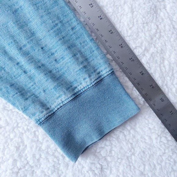 Todd Snyder Shirt Mens Medium Indigo Bleach Wash LS Rugby Shirt Sz XXL NWT - Picture 10 of 15